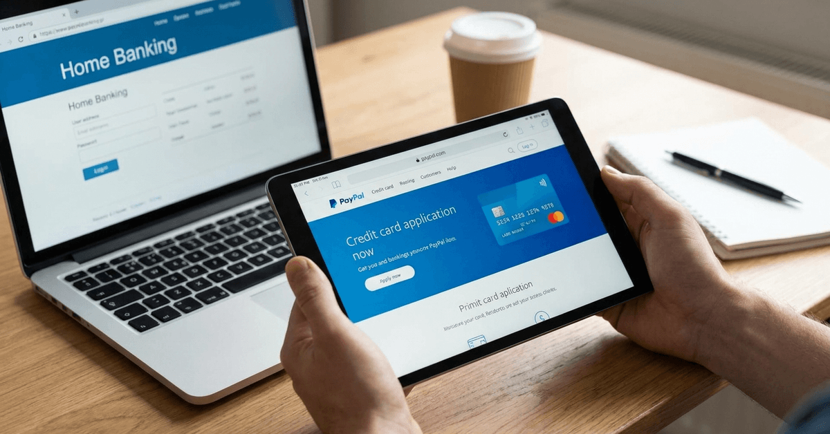So beantragen Sie online eine PayPal-Kreditkarte: Schritt-für-Schritt-Anleitung